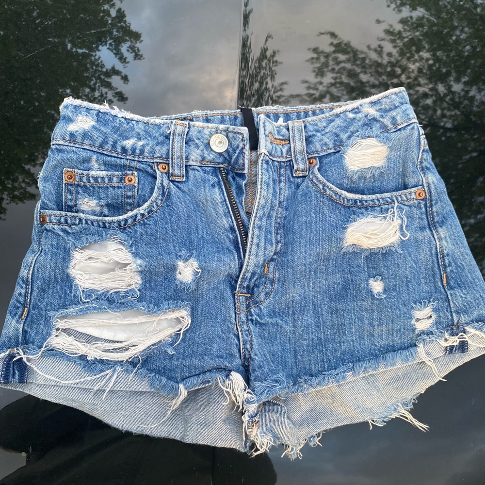 Jean shorts